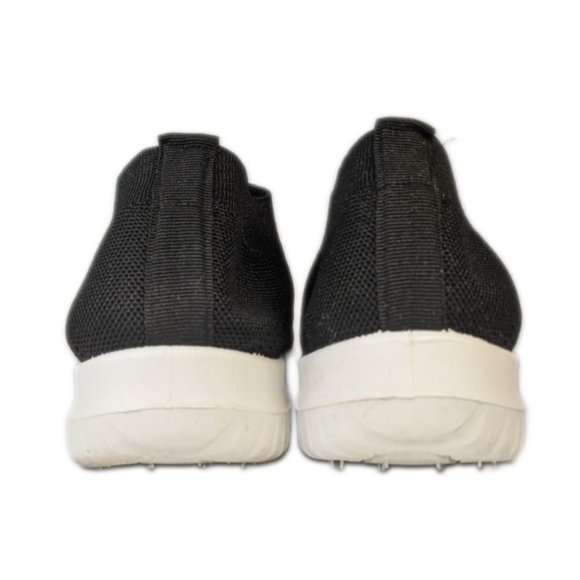 Walky Women Comfortable Sock Slip On Black Sneaker - Picture 3 of 8